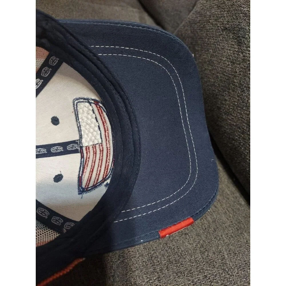 Ron Jon Surf Shop Mesh Trucker Snapback Hat Cap USA Outdoors Men Women 4th‎ July